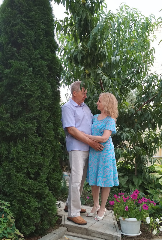 Наряды к Перламутровой свадьбе или 42 года вместе))) от Любовь