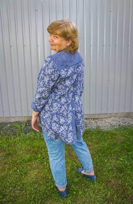 Рубашка с двумя застёжками от Елена  arvovna