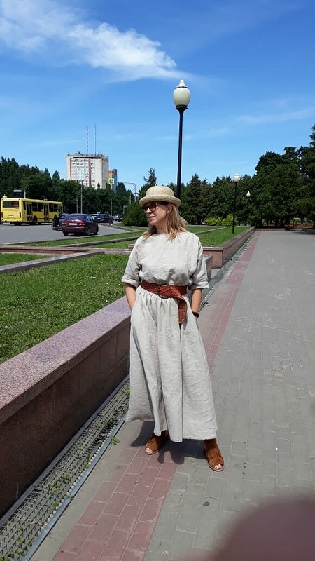 Льняное платье от SvetlanaKalinnikova