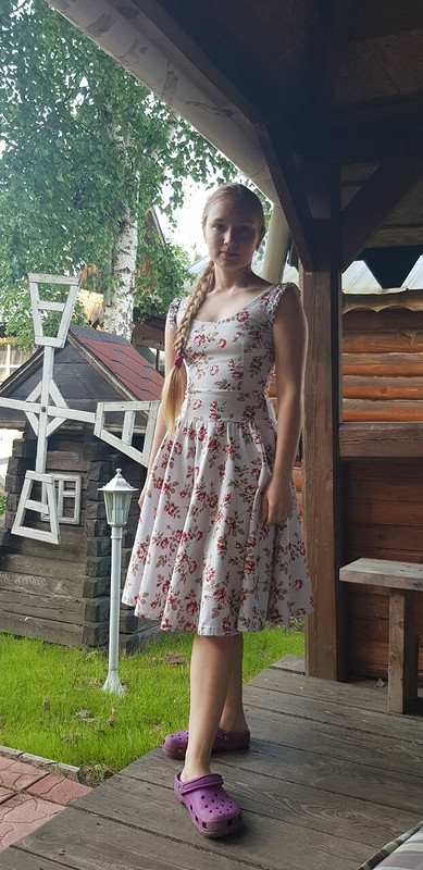 Платье на бретелях от Елизавета Купцова