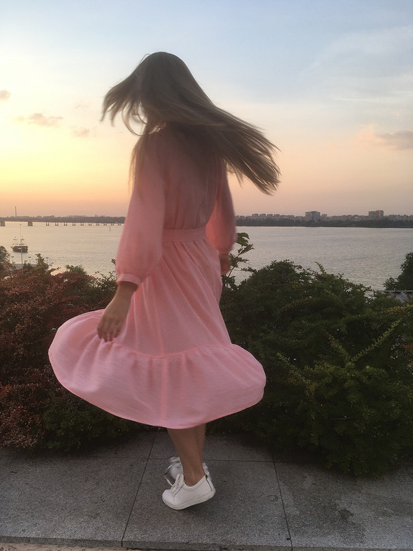 Платье «Розовый фламинго» от Элеонора