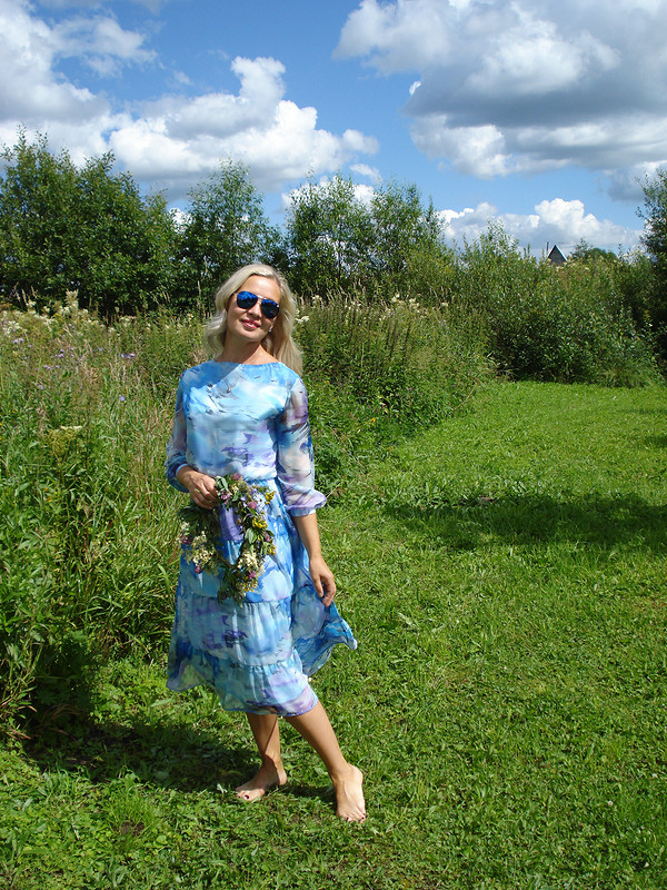 Платье «Лето, I love you!» от Olga_Tr