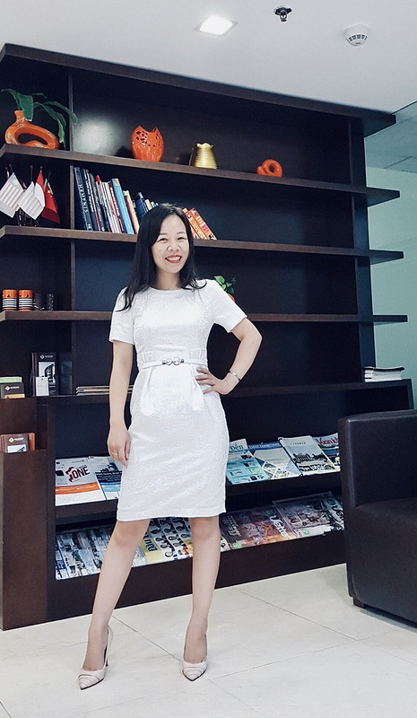 Платье «White dress always make you look younger» от Binh Ngo