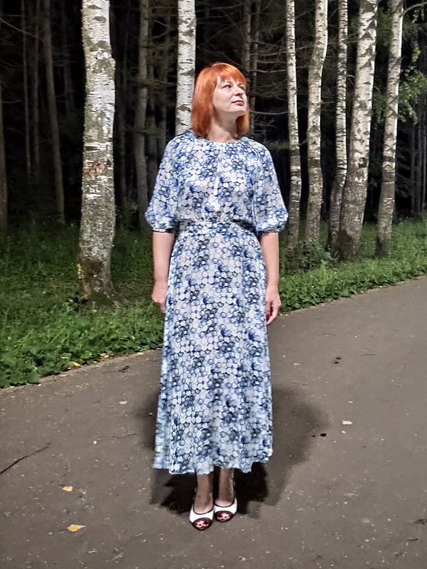 Платье из вискозы от Ольга Толстова