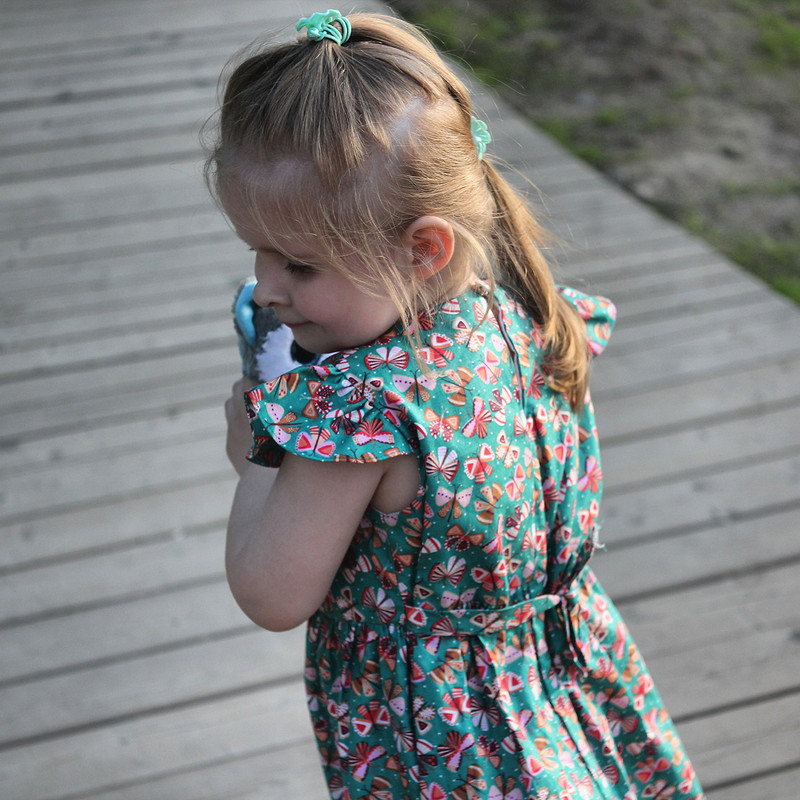 Любимая выкройка детского платья от osinovskaya25 