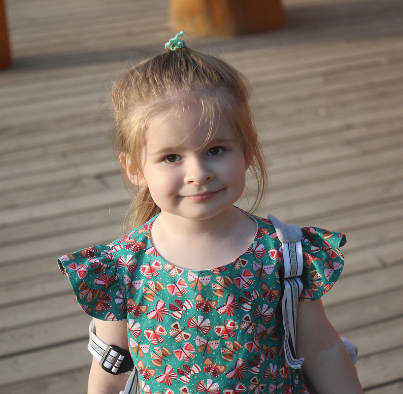 Любимая выкройка детского платья от osinovskaya25 