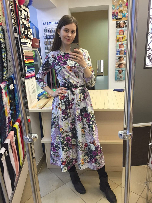 Платье из футера, опять... от osinovskaya25 