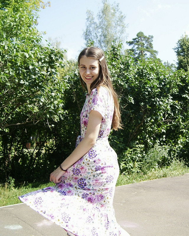 Первое платье из кулирки от osinovskaya25 