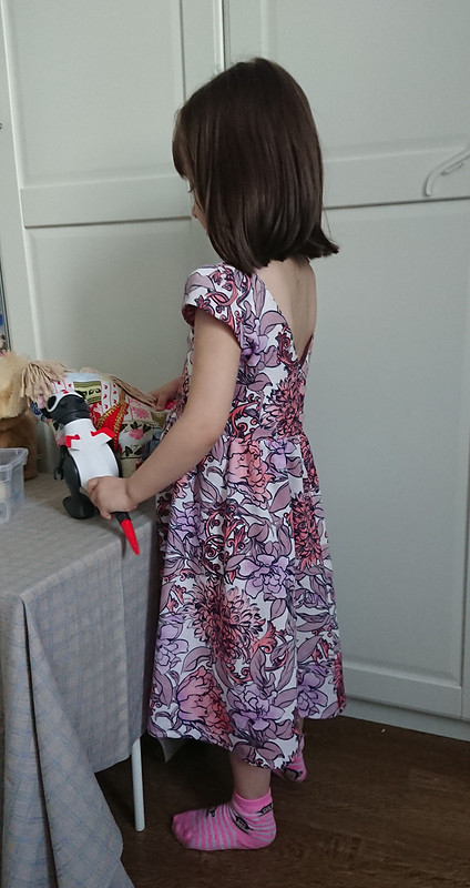 Платье с хризантемами от MaryPopins