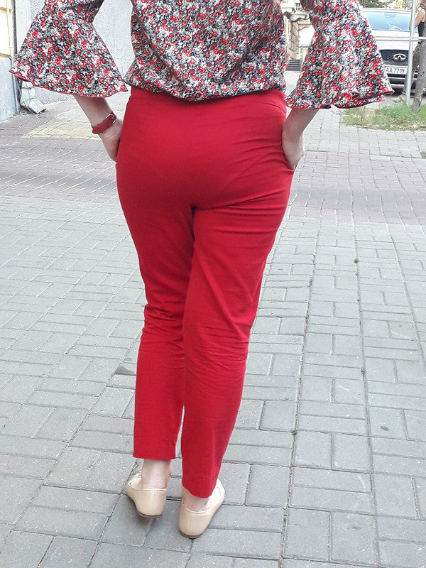 Любимые красные брюки от eshcherba