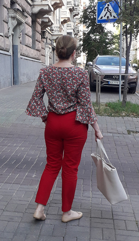 Любимые красные брюки от eshcherba