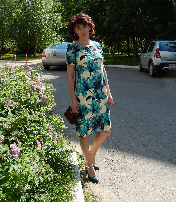 День семьи с Юлией Голубковой. Цветочное платье от julia.golubkova