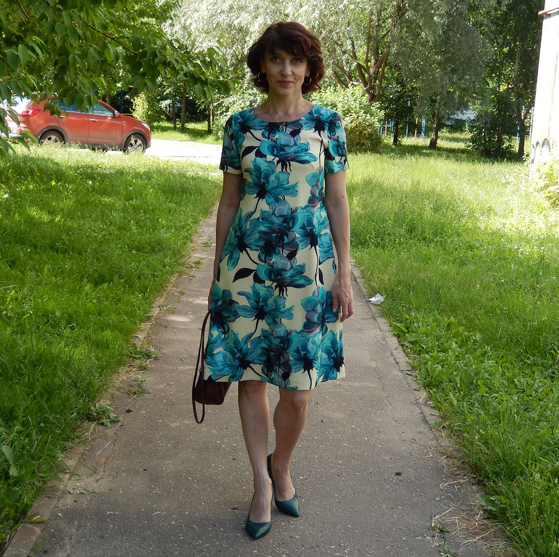 День семьи с Юлией Голубковой. Цветочное платье от julia.golubkova