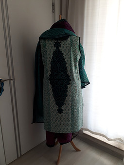 Платье в индийском стиле