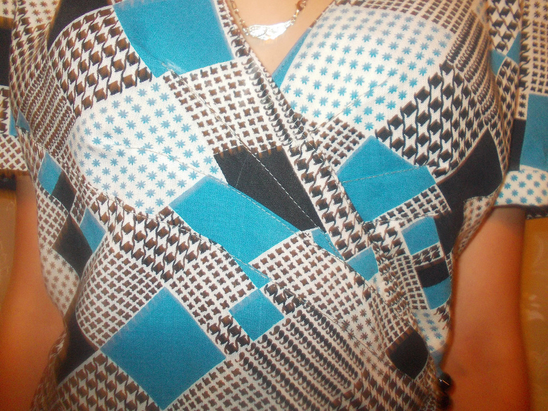 Блузка с ужасными вытачками от marinakulikova