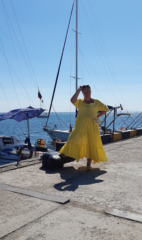 Платье «Желтый парашют» от OtKati