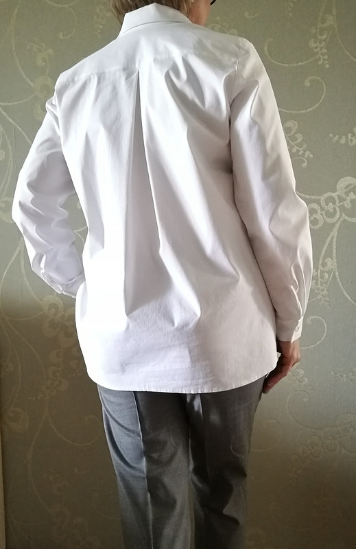 Рубашка «Это классика - белый, белый!!!» от Sukharenko