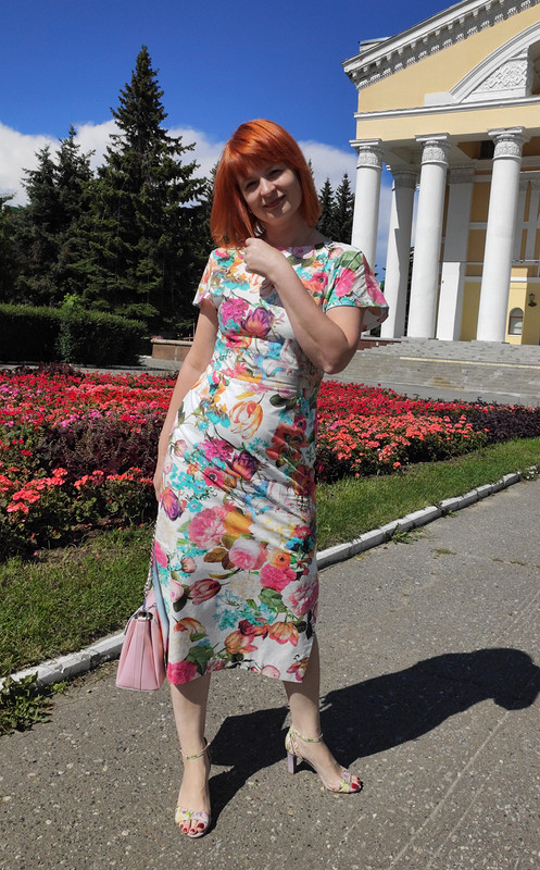 Платье из хлопка от Ольга Толстова