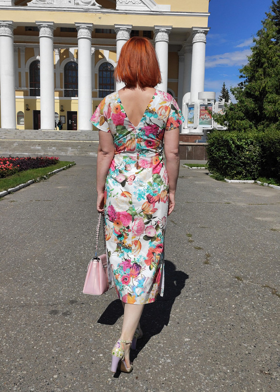 Платье из хлопка от Ольга Толстова