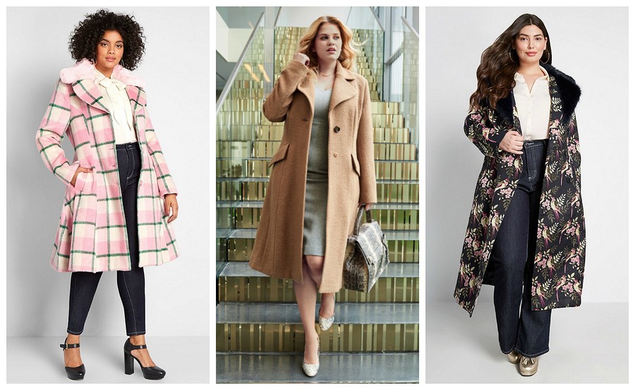Стильные пальто для полных женщин: как выбрать и на что обратить внимание