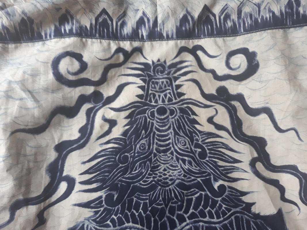 Платье-рубашка с драконами от _Lelik