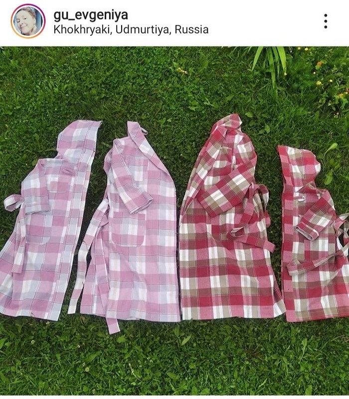 Детские халаты от Евгения Гусева