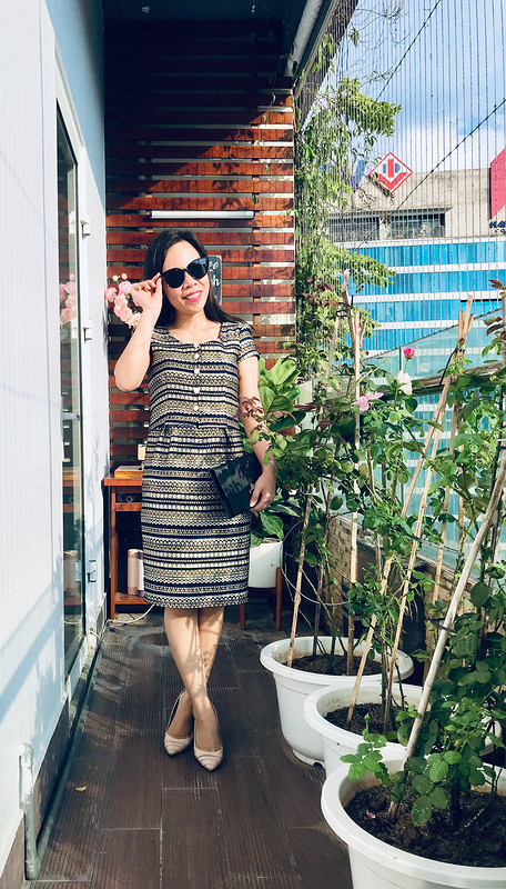 Платье «A very first tweed dress for 2020» от Binh Ngo