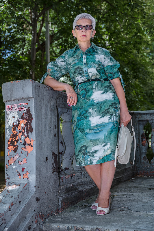 Платье из крапивы от irinabeletskaja