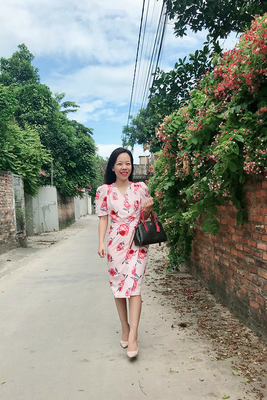 Платье «Floral dress for birthday» от Binh Ngo