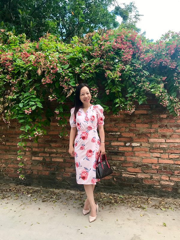 Платье «Floral dress for birthday» от Binh Ngo