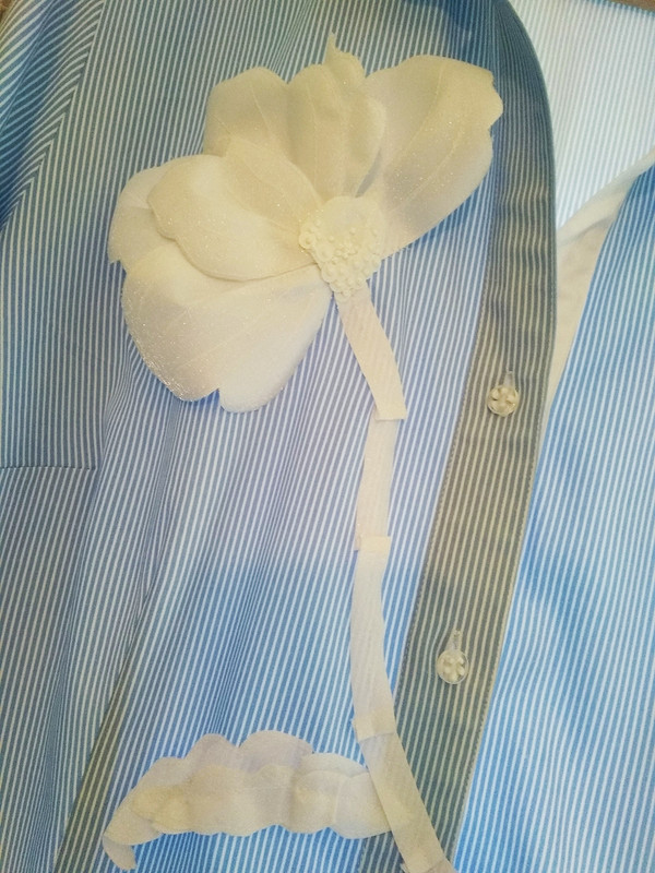 Рубашка с цветком от OlesyaKovalenko