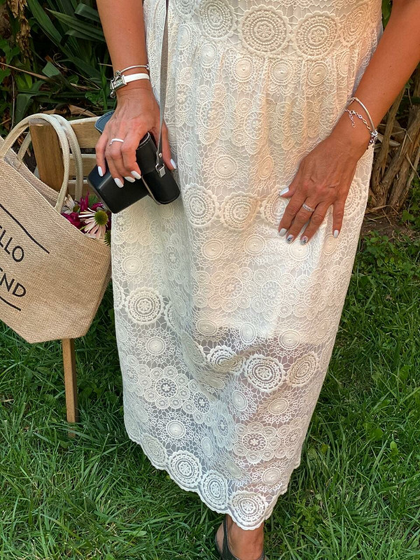 Платье из кружева цвета Шампань от GalinaRodikova