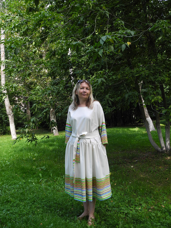 Платье: бохо вариация на тему августа от tschayka