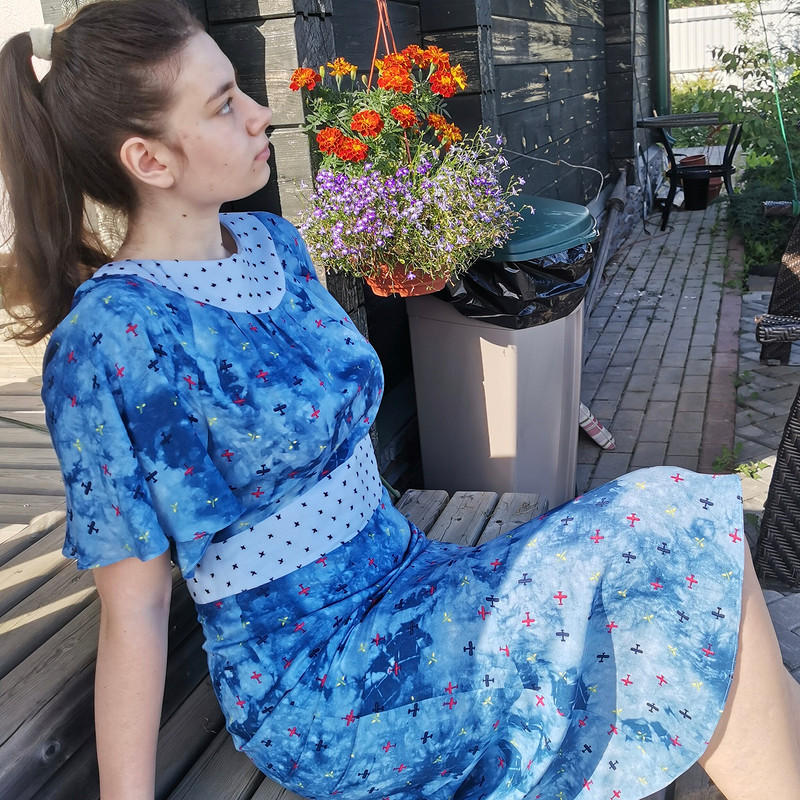 Ретро-платье для средней дочери от Byvsheva_ira