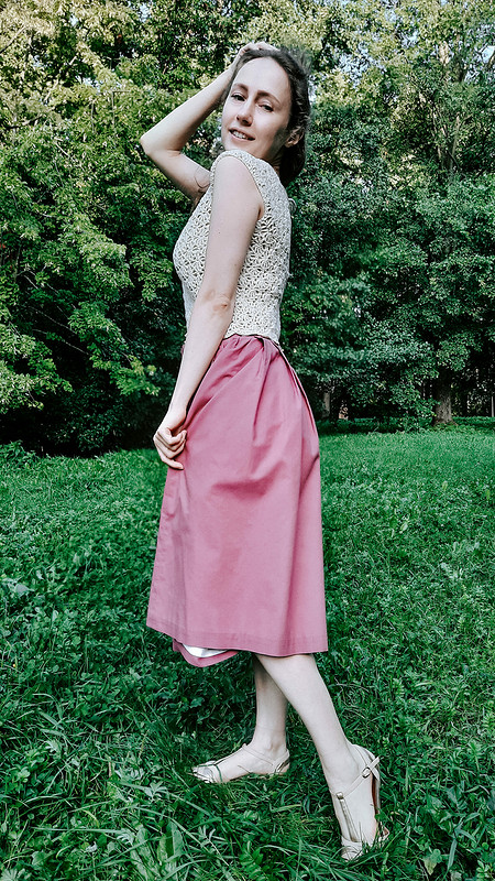 Вересковая юбка от Алёна Толубаева