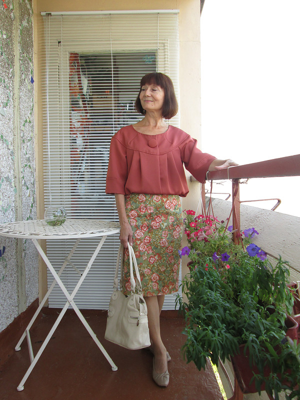 Жакет и юбка - образ в стиле 50-х от Ирина Мусихина