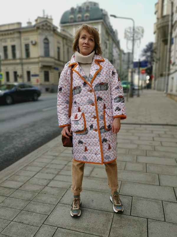 Пальто «Louis Vuitton по‑нашему!» от Джульетта Викторовна
