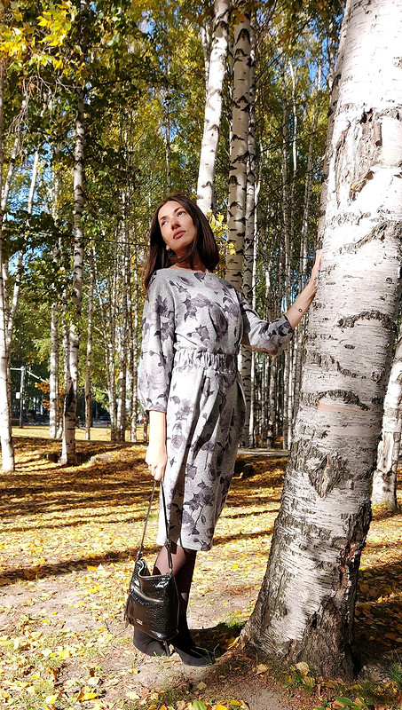 Платье «Осеннее настроение!» от Лина Стёпина