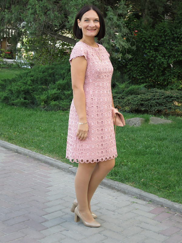 Платье из кружева-макраме от Татьяна Яковенко