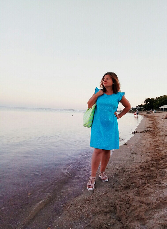 Платье для моря от yuliako