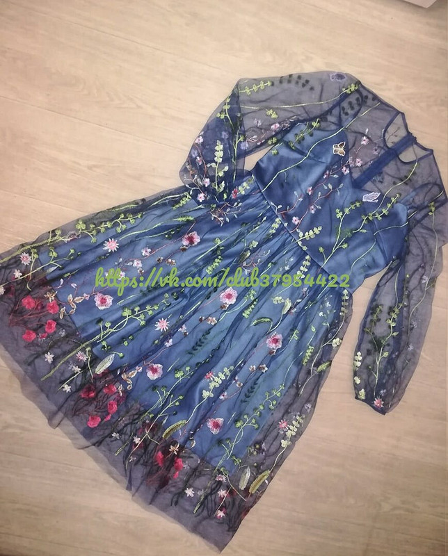 Платье «Цветочная полянка» от nastya_model