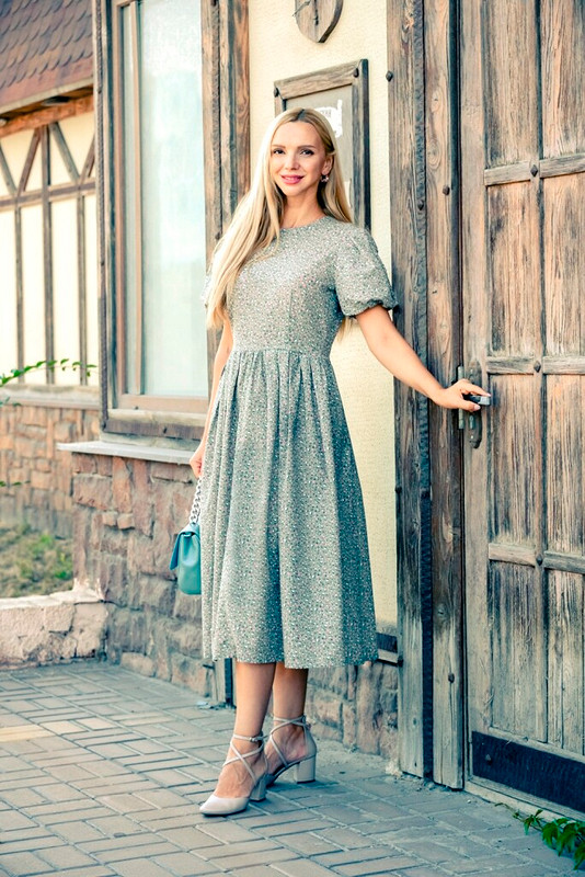 Платье рукав-фонарик от Lydmila14