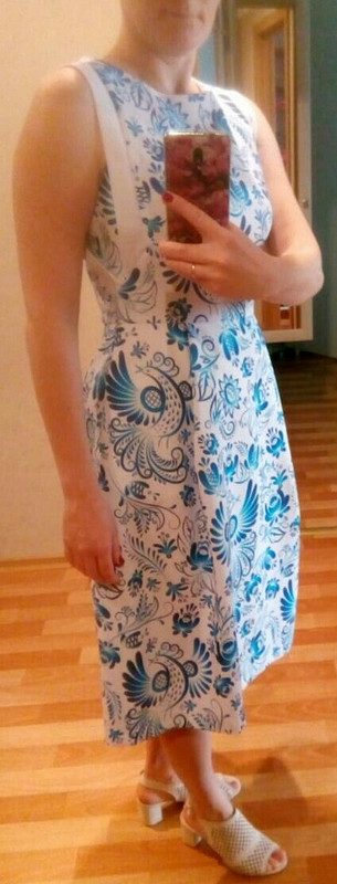 Платье «Гжель» от Ирина Романенко