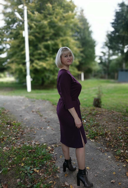 Фиолетовое платье 10/2015 от Okssana2016