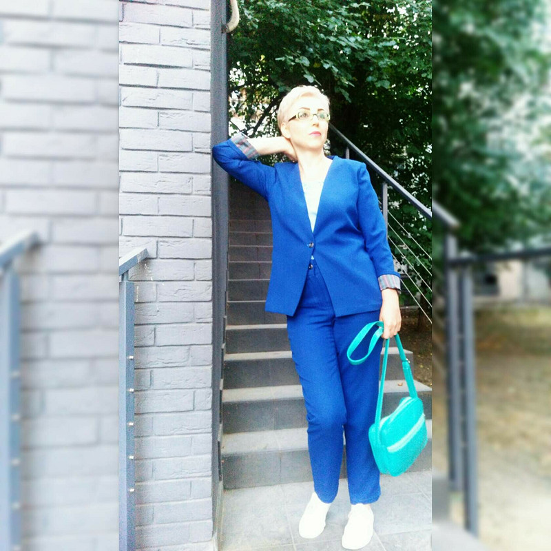 Брючный костюм «Синяя мечта» от varfalameev73