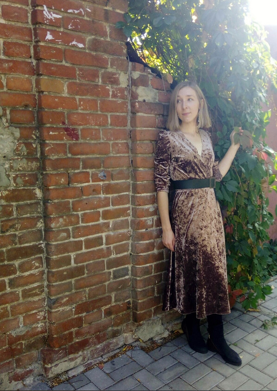 Бархатное платье от Anna_Berketova