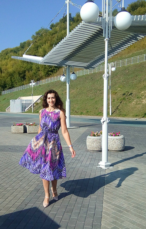 Очаровательное летнее платье от Ирина Чеканова