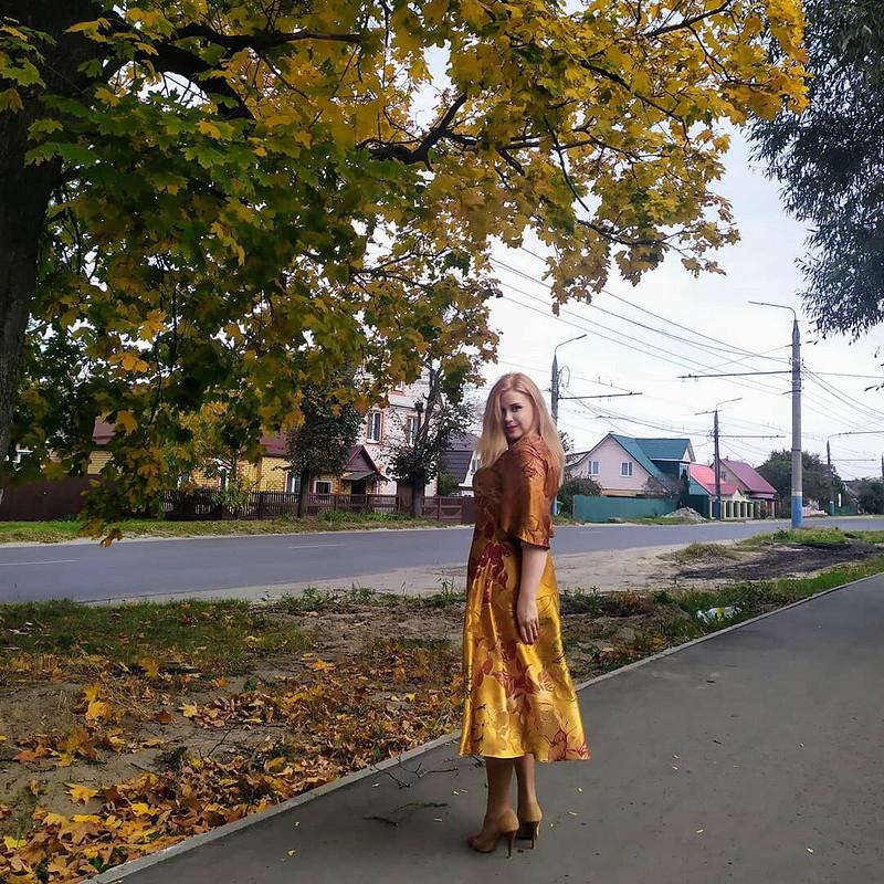 Платье «Autumn gold» от MarSel