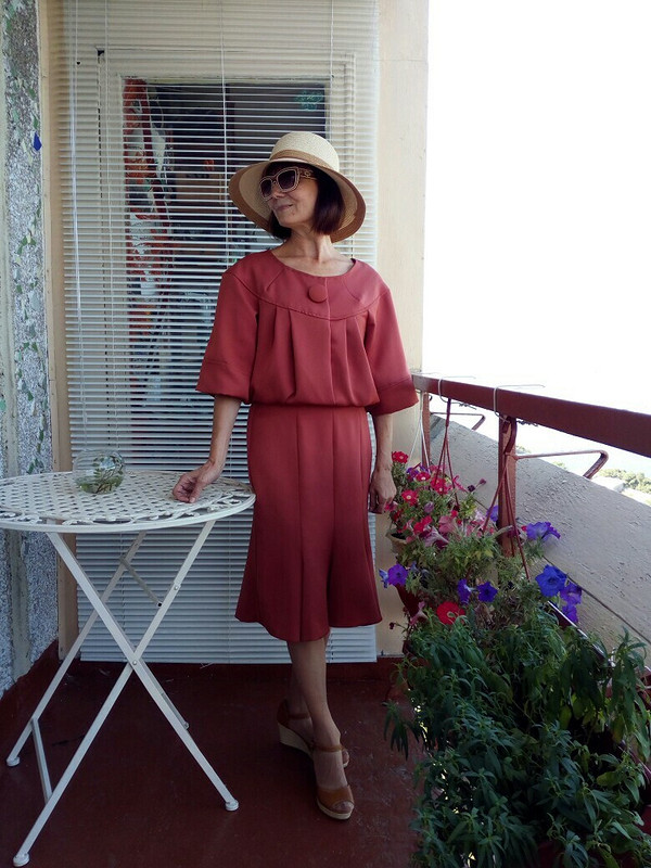 Жакет и юбка - образ в стиле 50-х от Ирина Мусихина