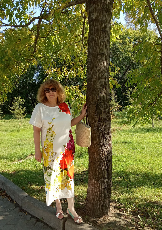 Платье из купона «Цветочная полянка» от lesenca
